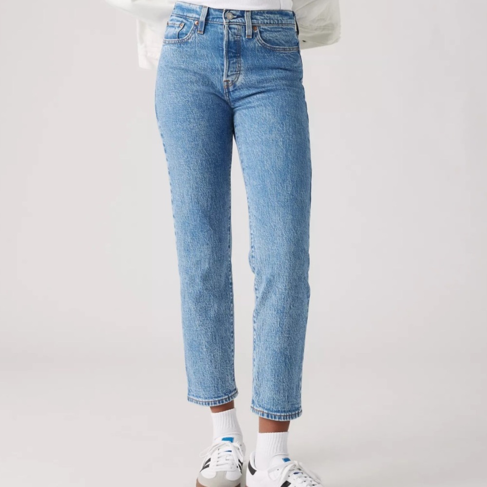 Levi’s Medium Wash Wedgie Straight Ankle Women’s Jeans. Size 27 - Picture 10 of 13